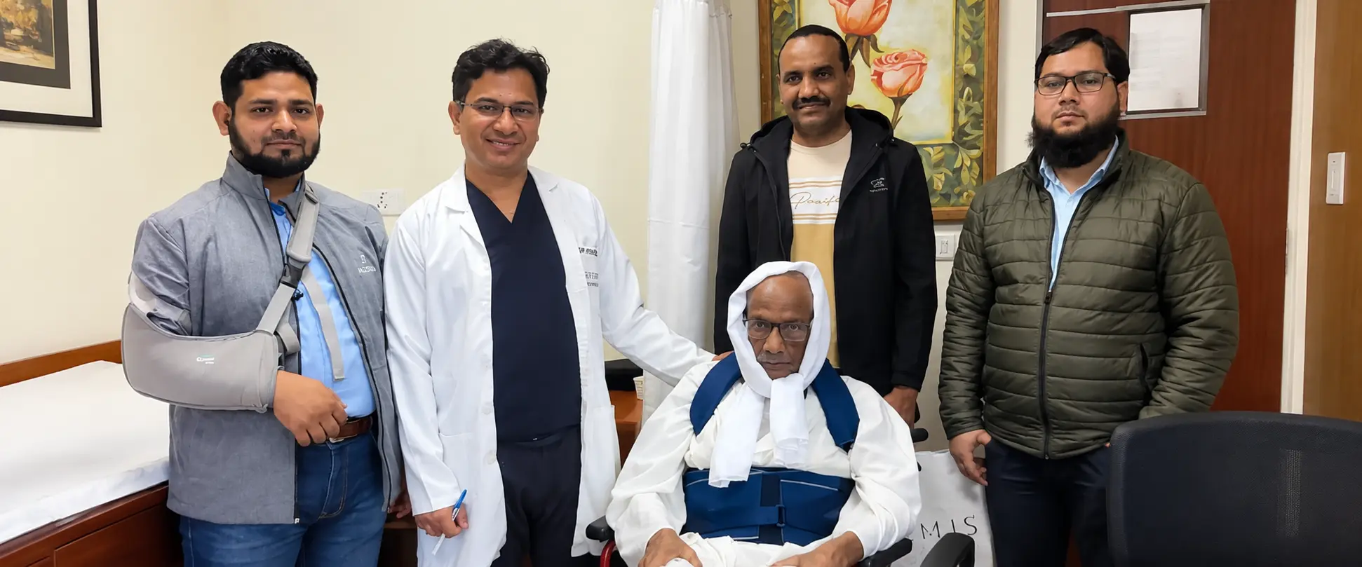Successful Spine Surgery at Artemis Hospital, Gurgaon  Patient Treated Under the Care of Dr. Hitesh Garg